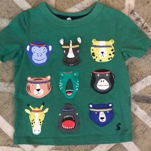Joules interactive Chomp Tee 3T, runs small